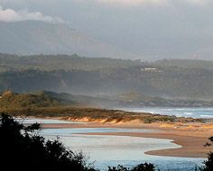 Part of the Keurbooms River, near to the river mouth at Plettenberg Bay.