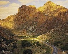 The scenic Cogmanskloof Mountain Pass is encountered on the pupular Route 62 between Montagu and Ashton in South Africa's Western Cape Province.