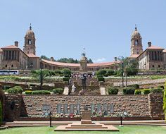 The Union Buildings in Pretoria, South Africa's administrative capital.