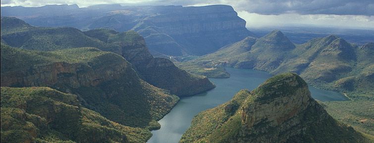 Part of the Blyde River Canyon